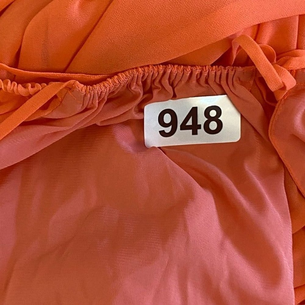 Michael Costello x REVOLVE Vallarta Gown - Orange - Picture 12 of 12